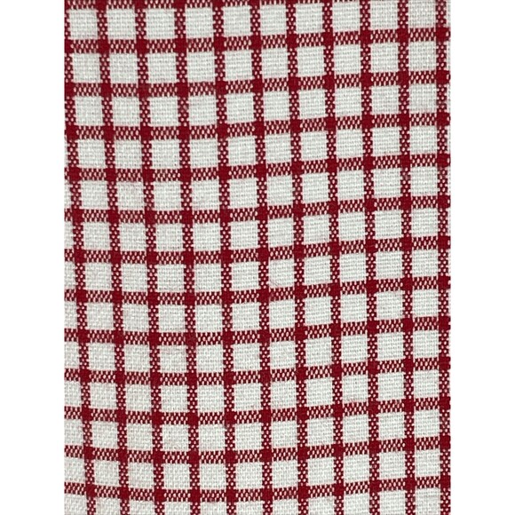 COMPAGNIE INTERNATIONALE EXPRESS Pants 11/12 Vintage 80s 90s Red White Plaid - Picture 3 of 10